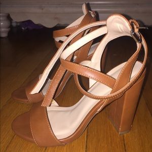 Brown heels